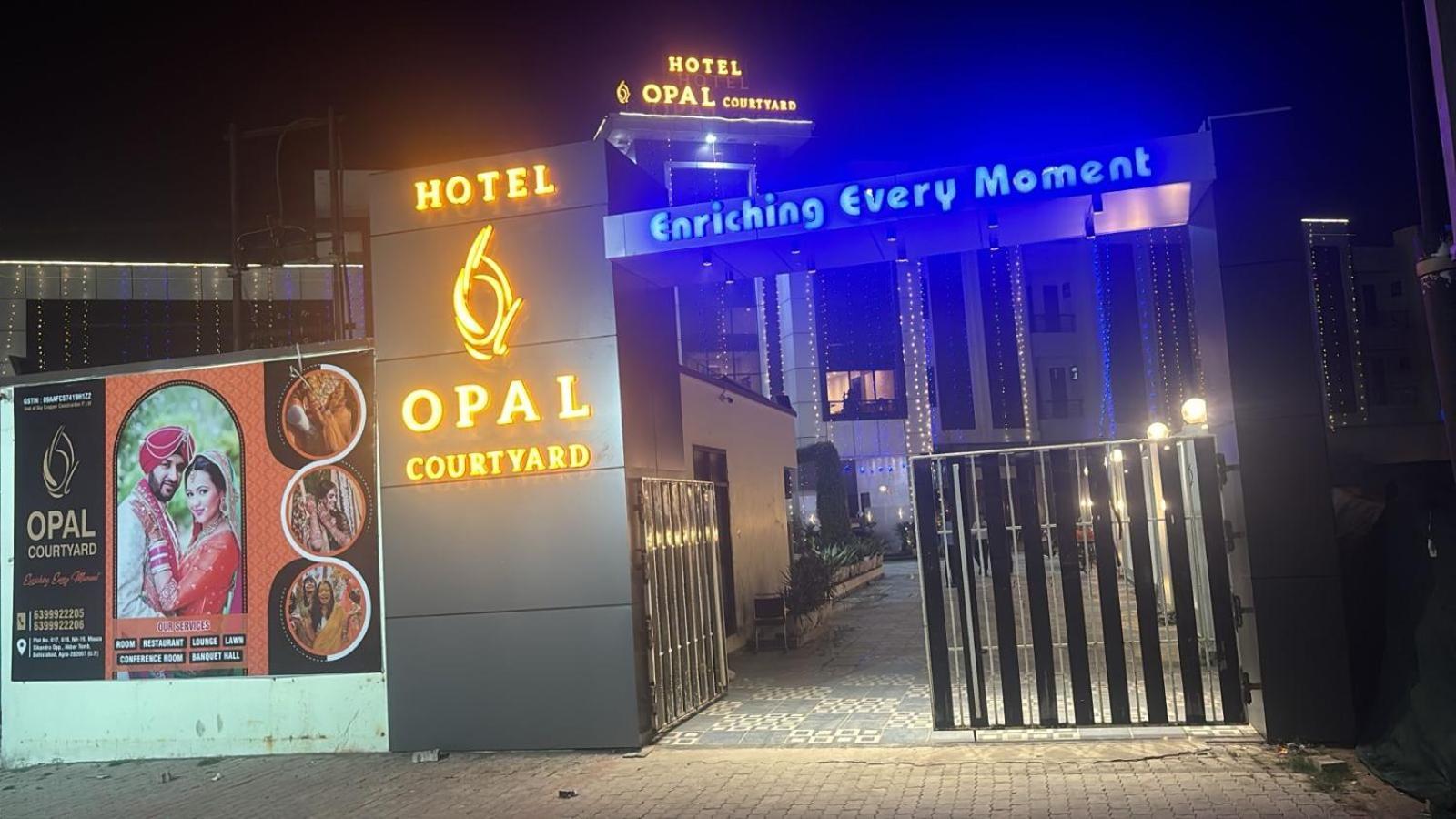 Hotel Opal Courtyard Agra  Kültér fotó